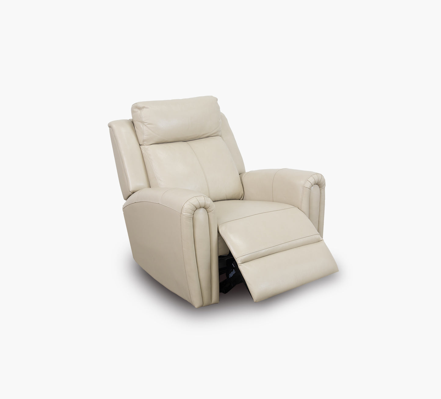 Jonathan Cream II Leather Glider Recliner