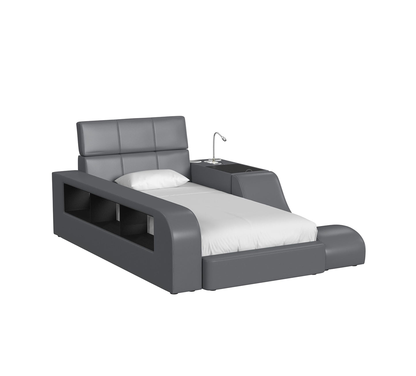 Valari Grey 6 Piece Twin Modular Bedroom