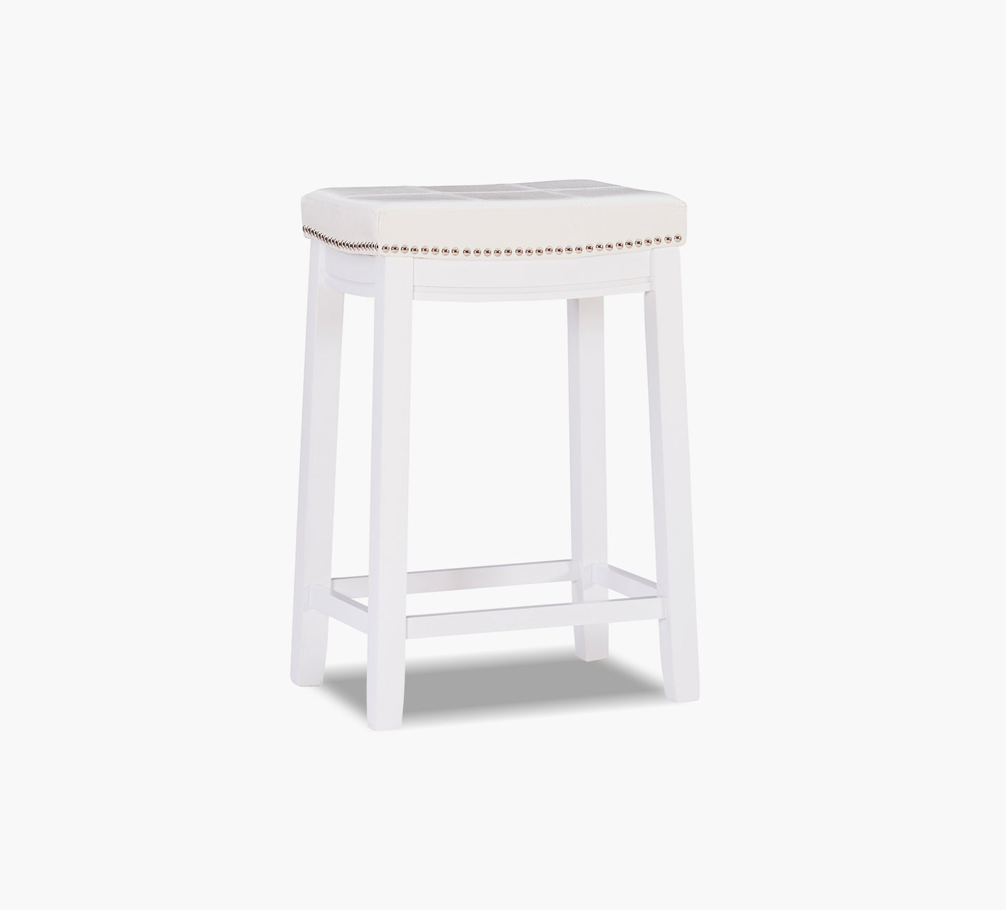 Claridge White 26" Counter Stool"