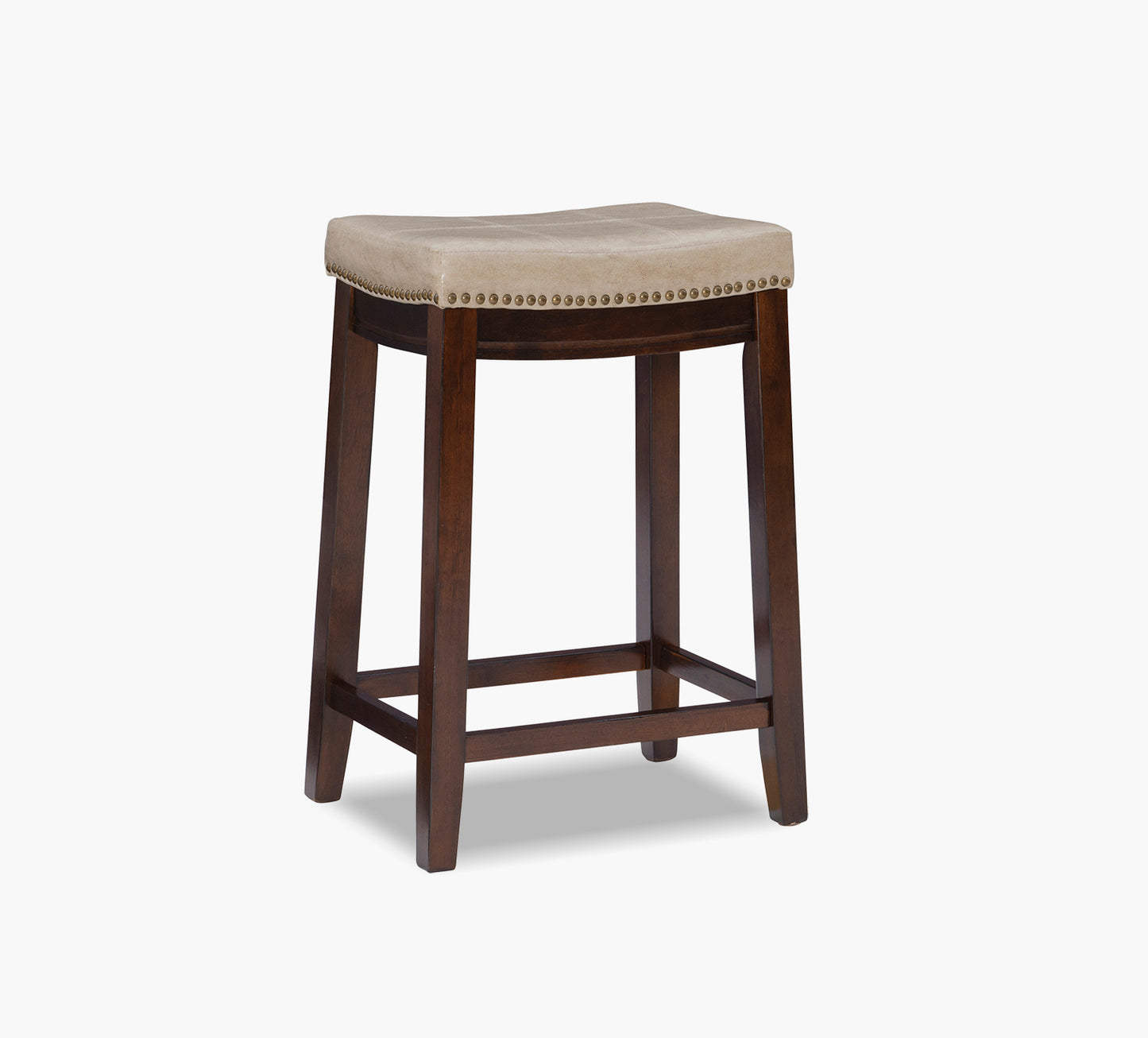 Taburete de barra Claridge beige de 26"