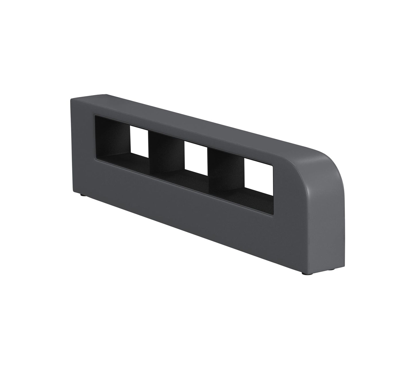 Valari Grey Side Bookcase