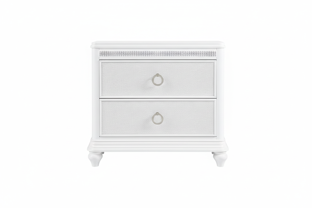 Anastasia 2 Drawer Nightstand