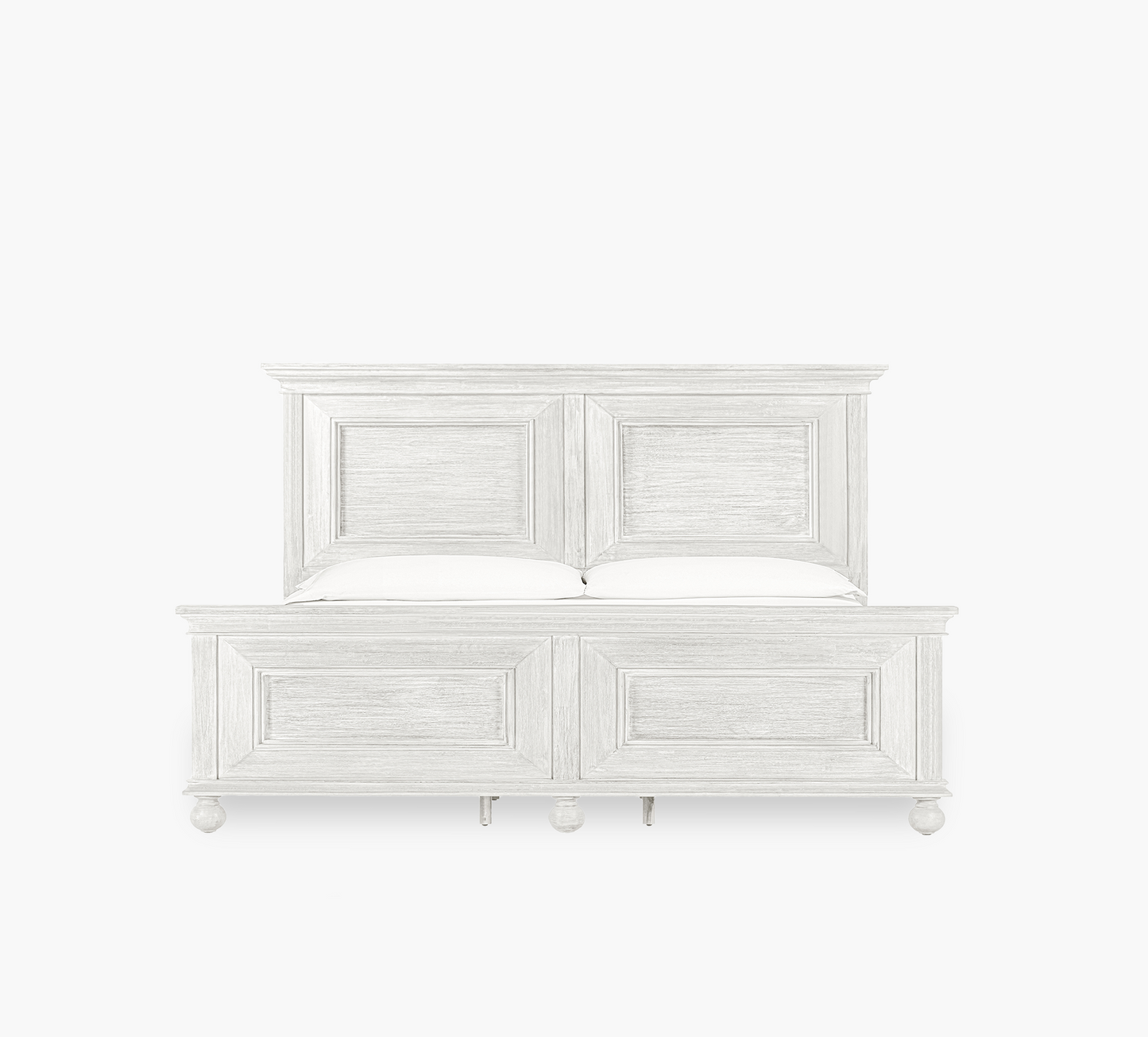 Cama King con paneles Hyde Park Light