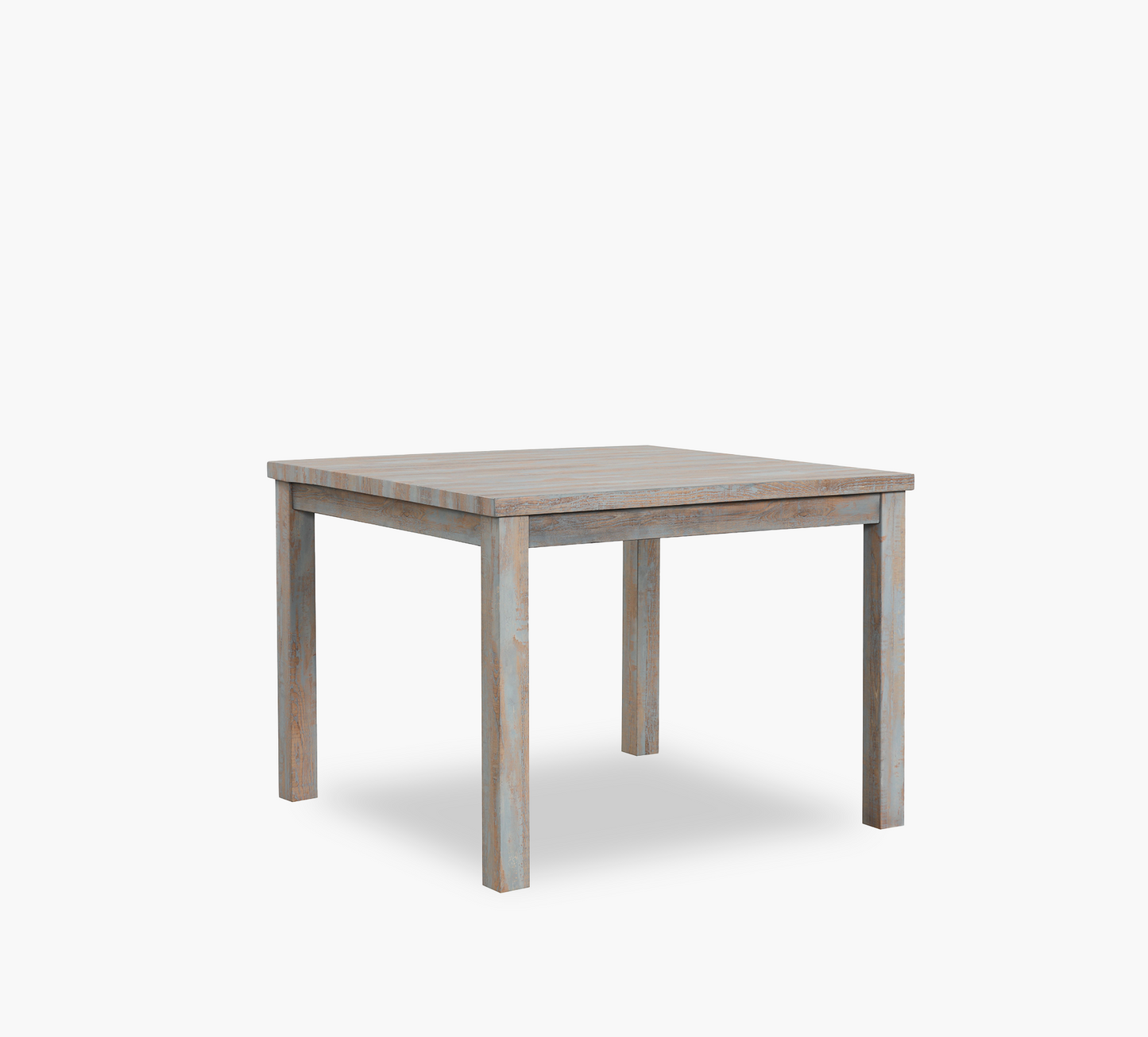 Della Pub Teal Counter Height Table