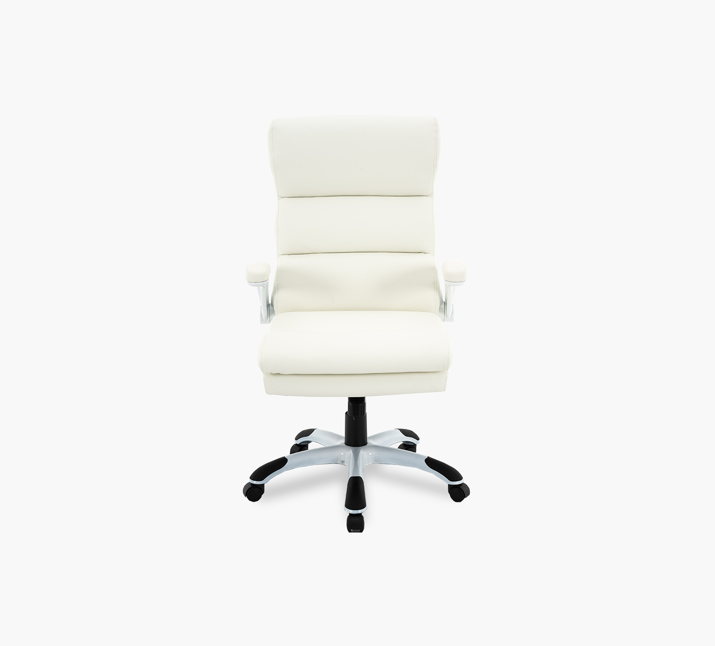 Victoria White Swivel Desk Chair