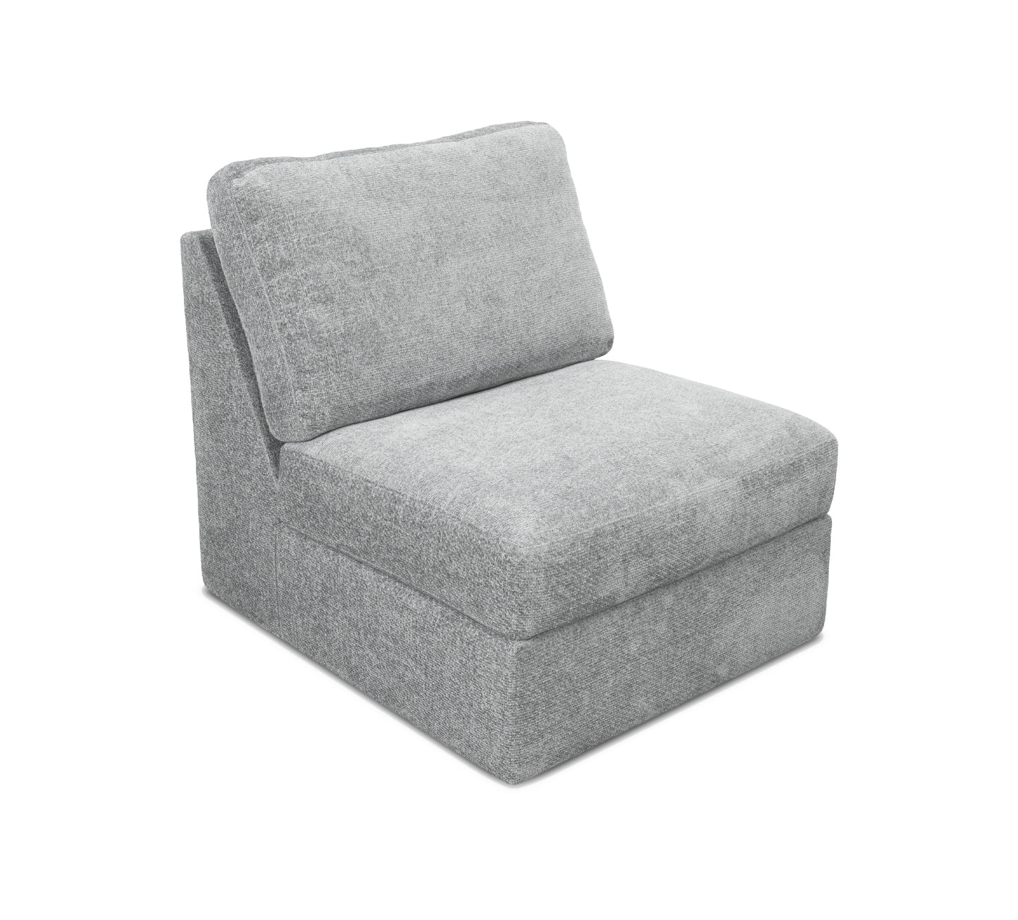 Silla sin brazos Arlo gris