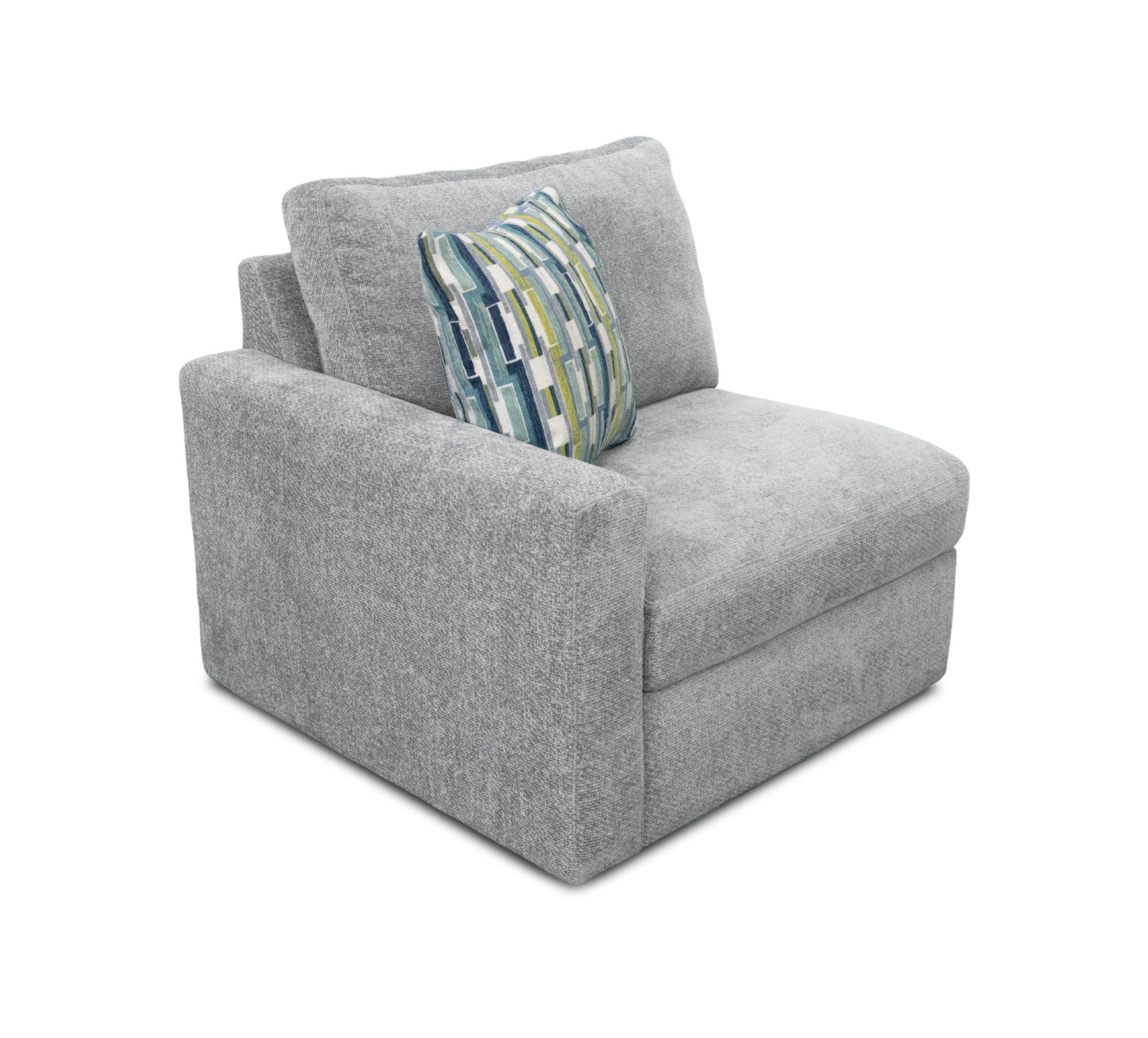Arlo Grey Left Arm Chair