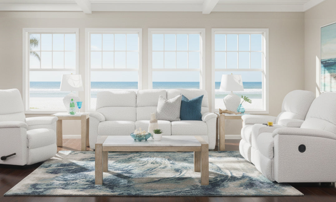 Brooks II 3 Piece Reclining Sofa, Reclining Loveseat, and Rocker Recliner