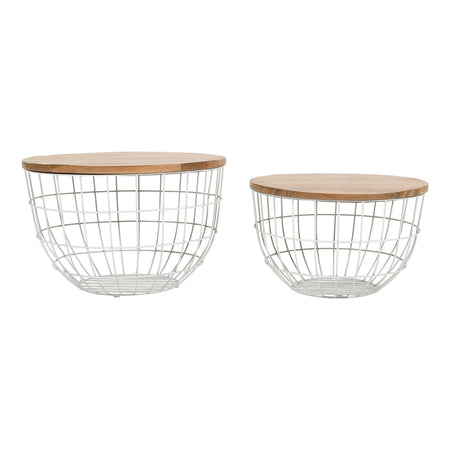 Bianca Nesting 2 PC Cocktail Table
