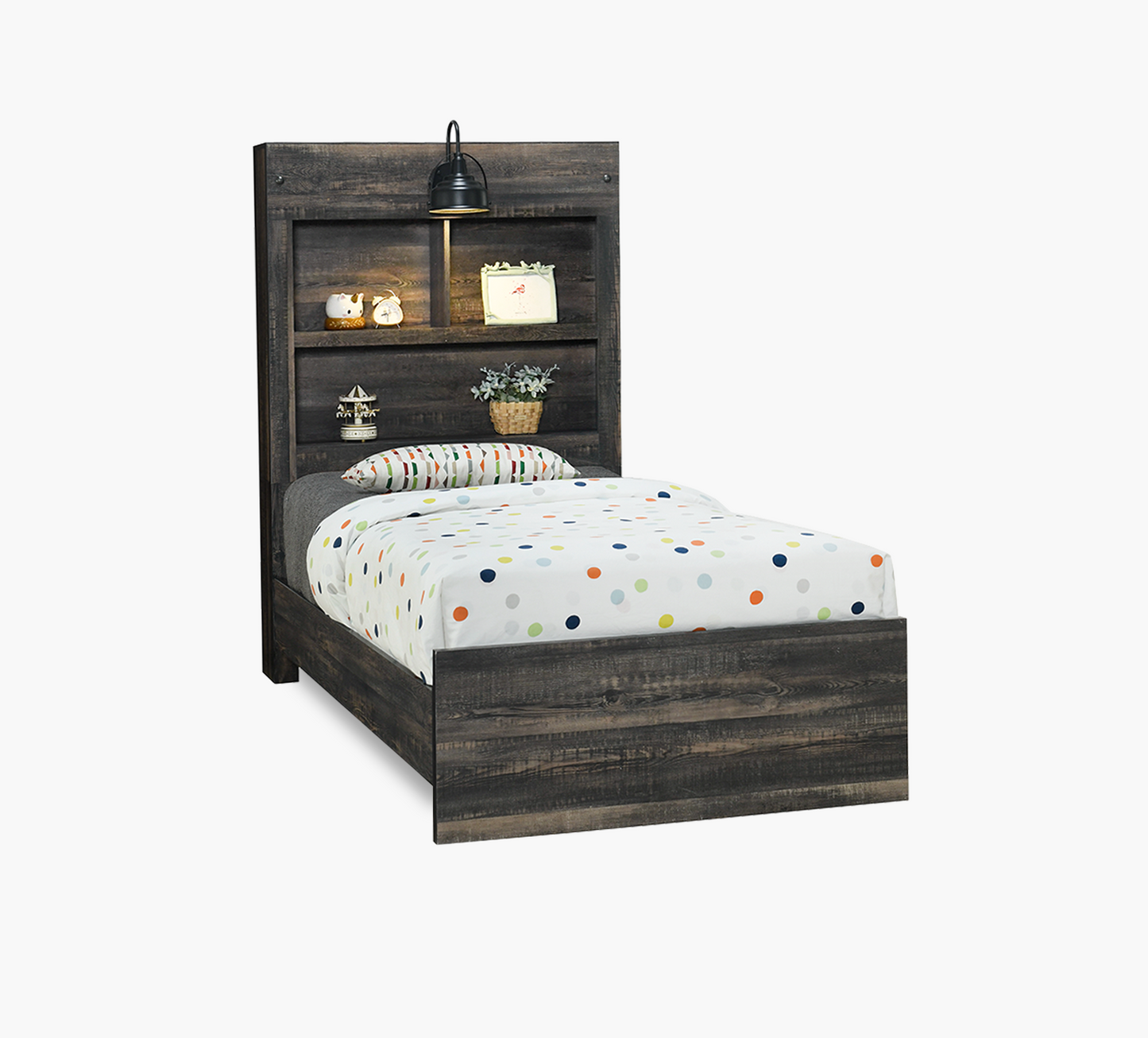 Linwood Twin Bookcase Bed