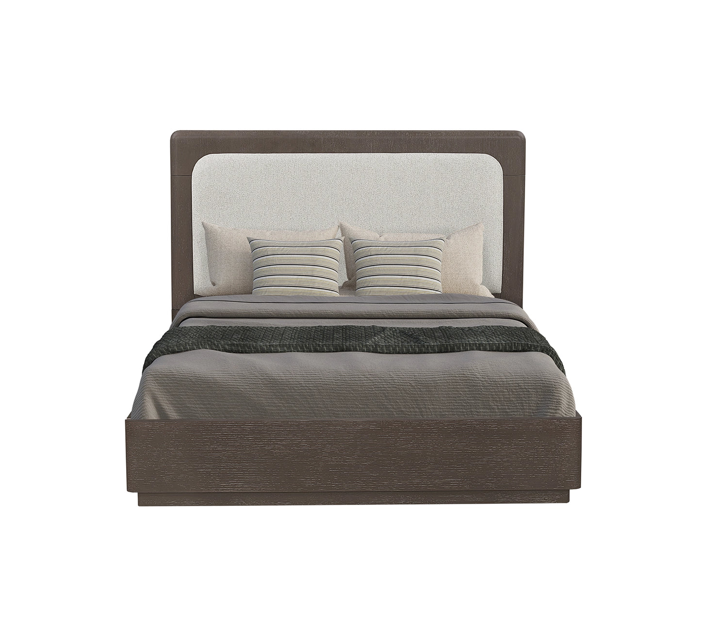 Circa Dark Queen Panel Bed