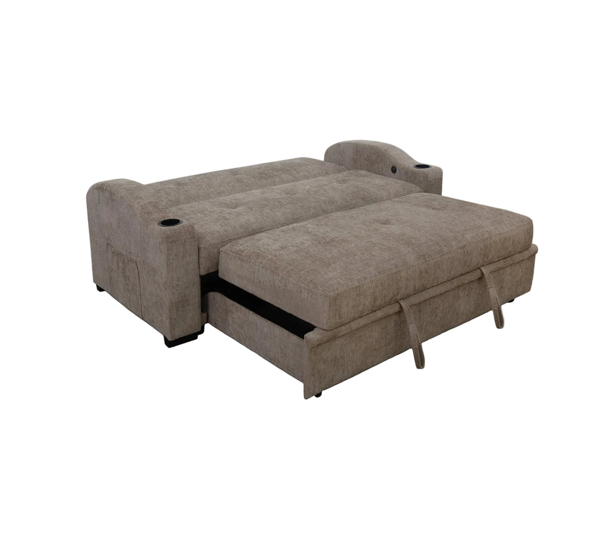 Sofá cama plegable Barton de dos piezas