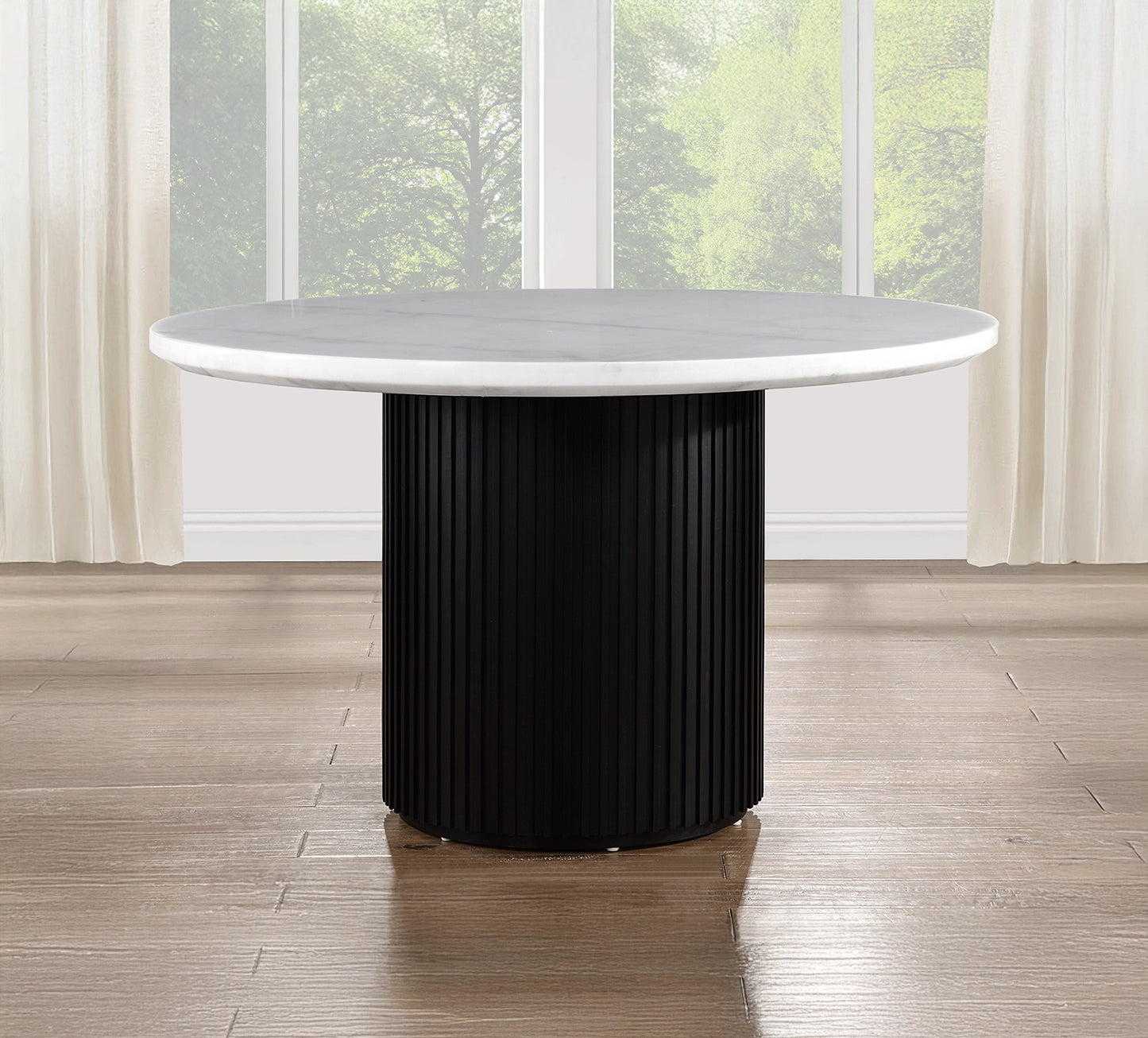 Colvin Black Marble Top Table