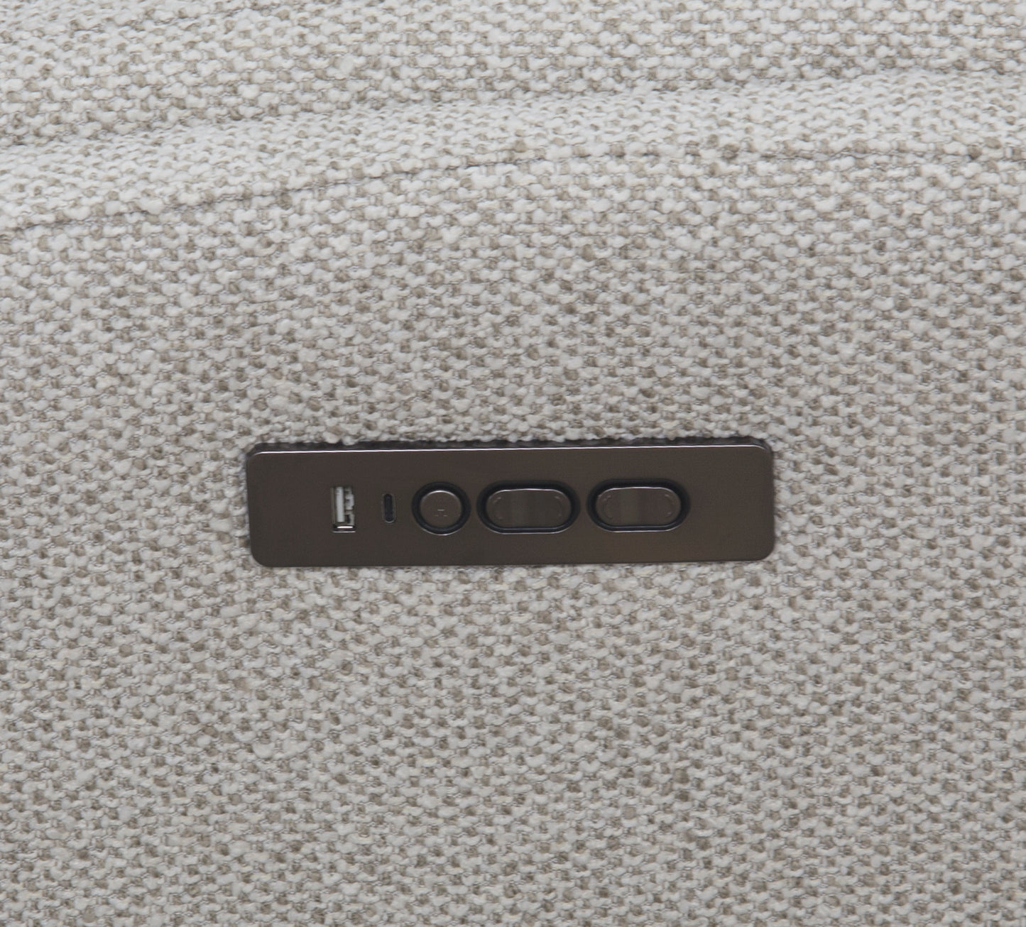 Sillón reclinable eléctrico Cameron con reposacabezas eléctrico