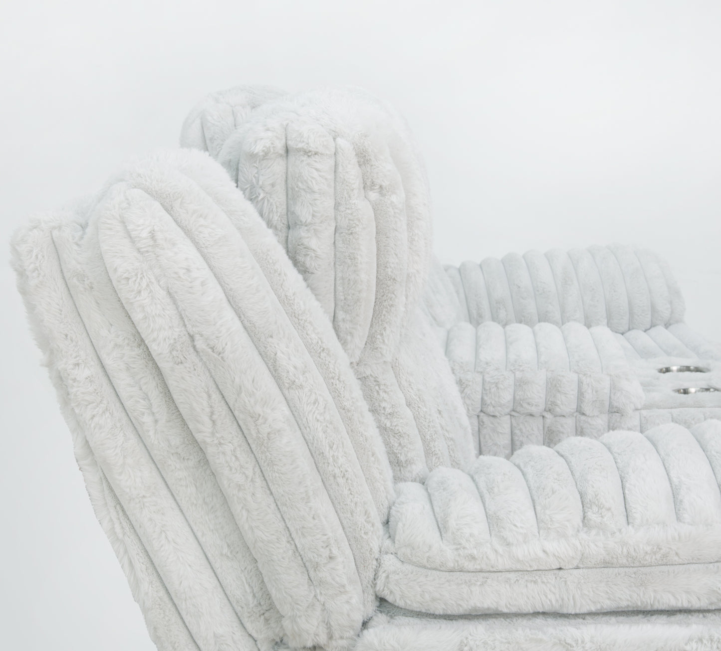 Max Power Console Loveseat with Power Headrest