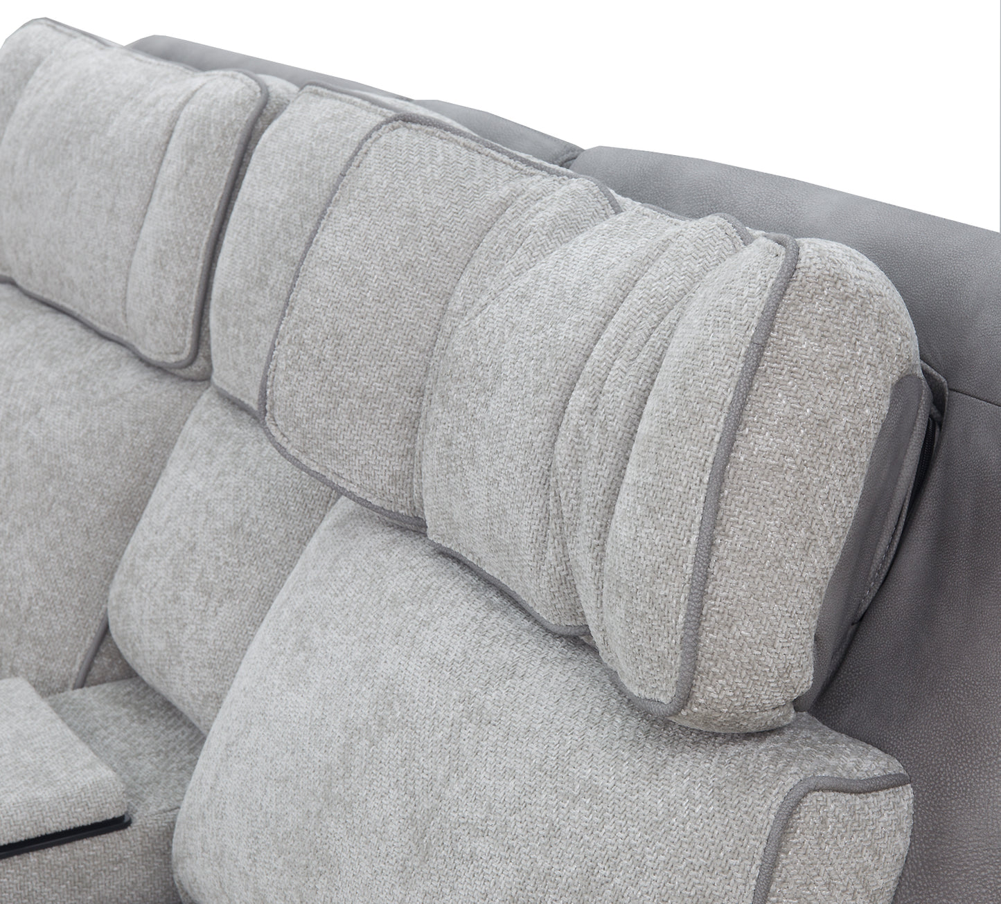 Tunes Zero Gravity Dual Power Sofa with Drop Down Table and Immersive Sound