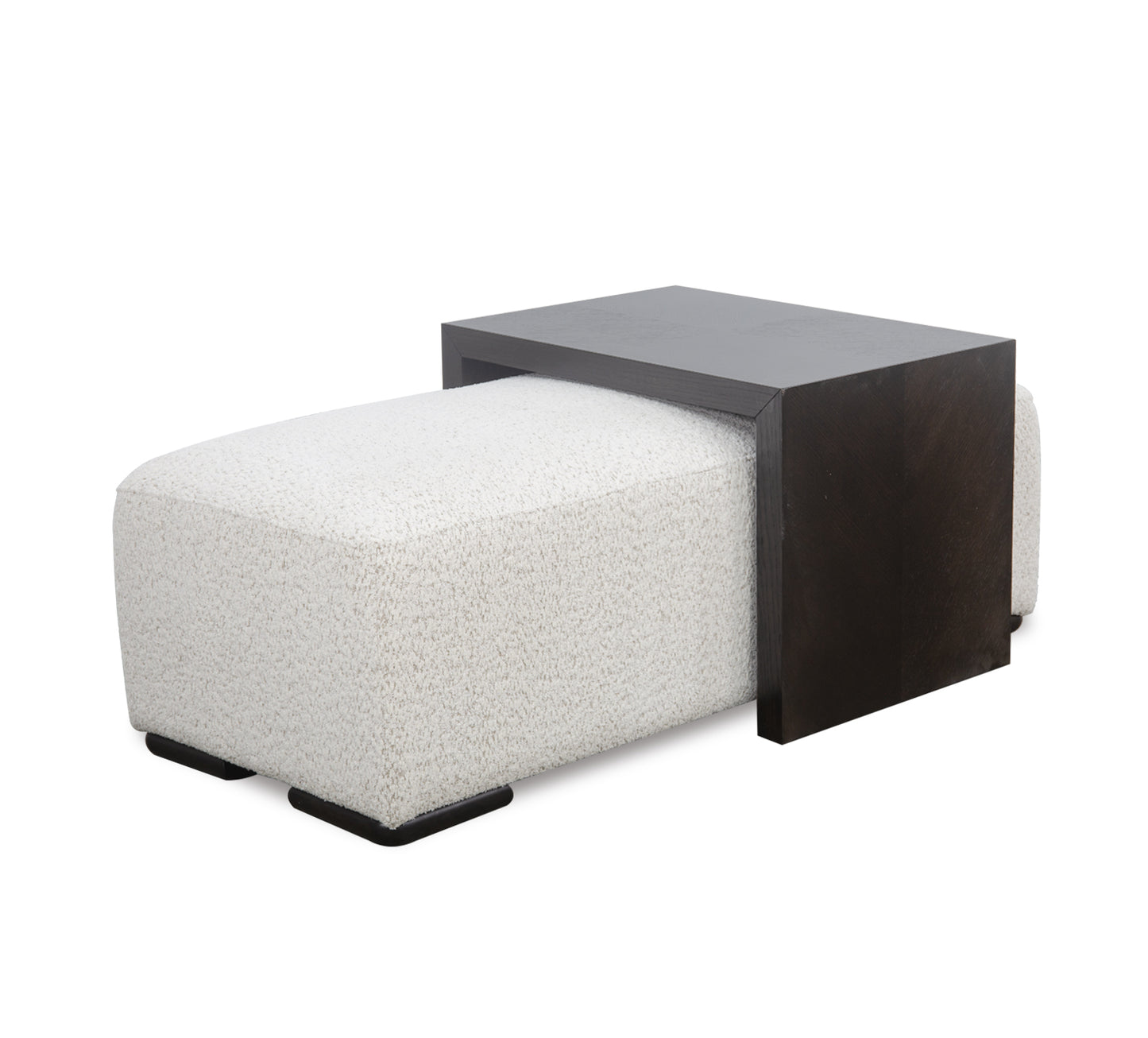 Elenor Cocktail Ottoman with Table