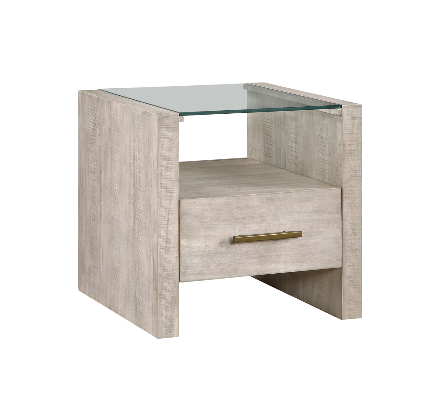 Mesa auxiliar con luz Garland