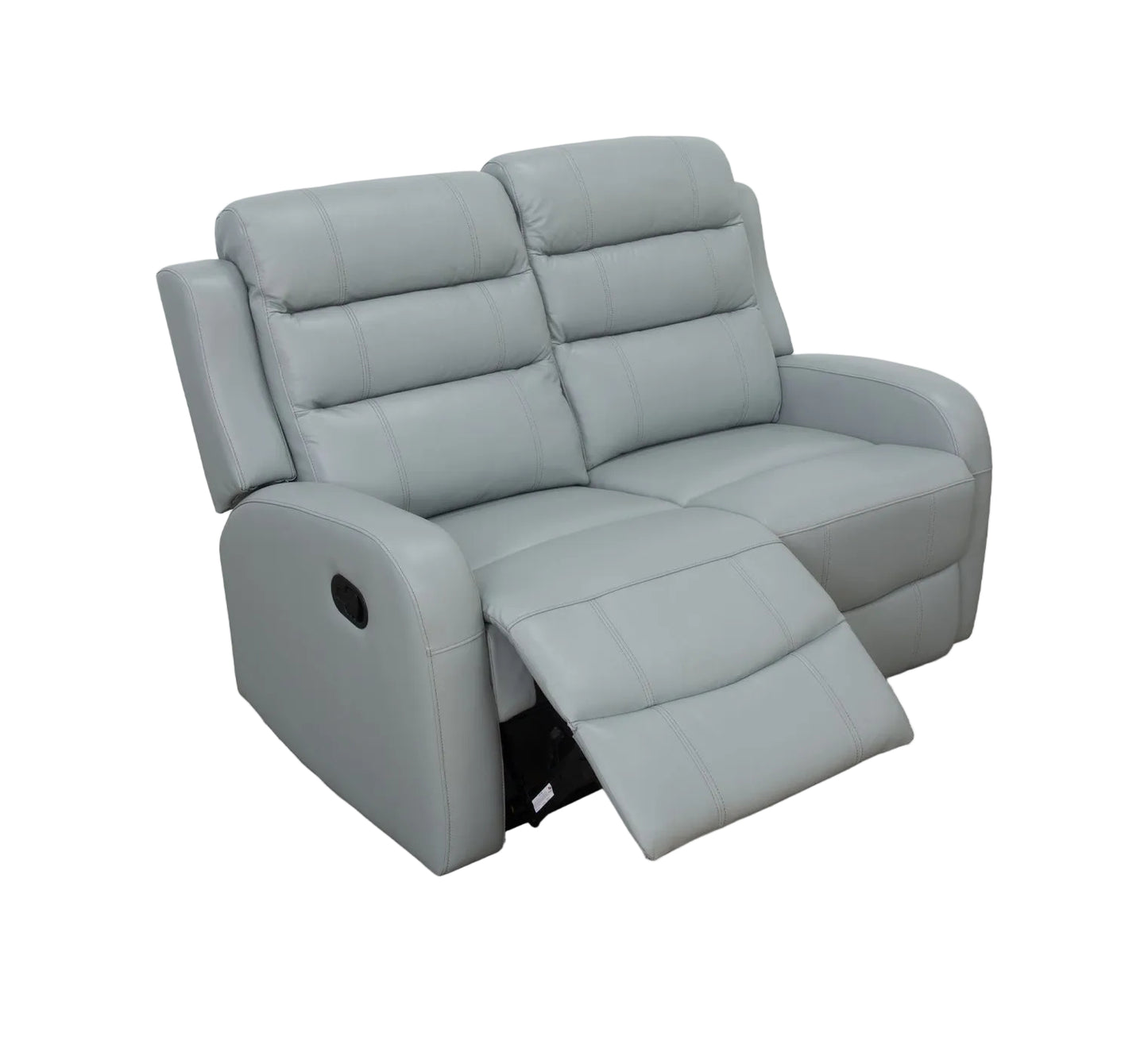 Sofá reclinable de dos plazas Leo Seafoam