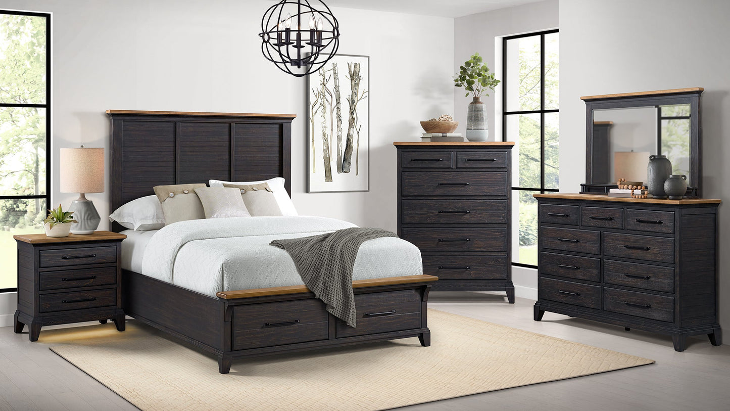 Montrose 5 Piece Queen Storage Bedroom