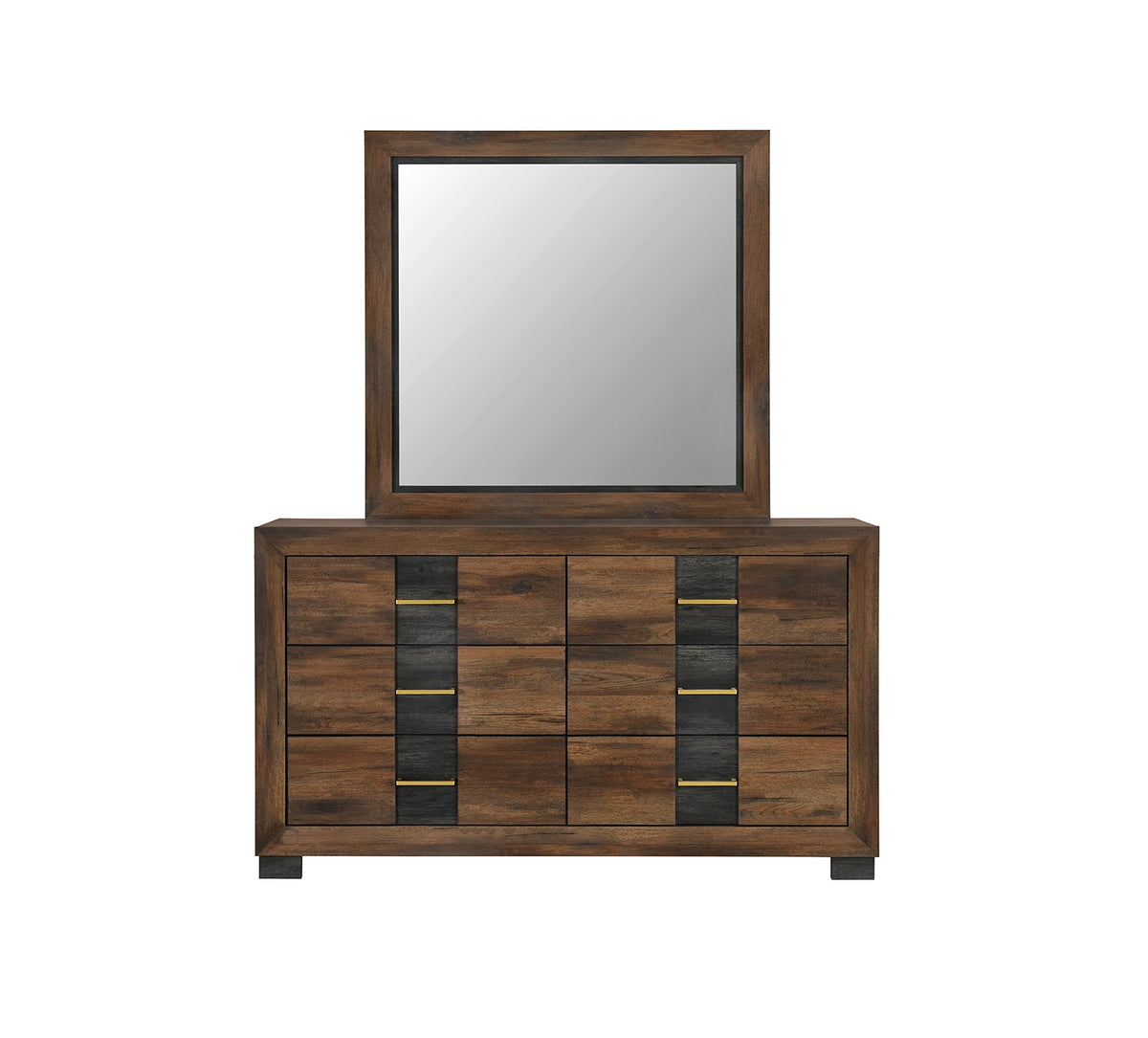 Optimus Brown 58" Dresser