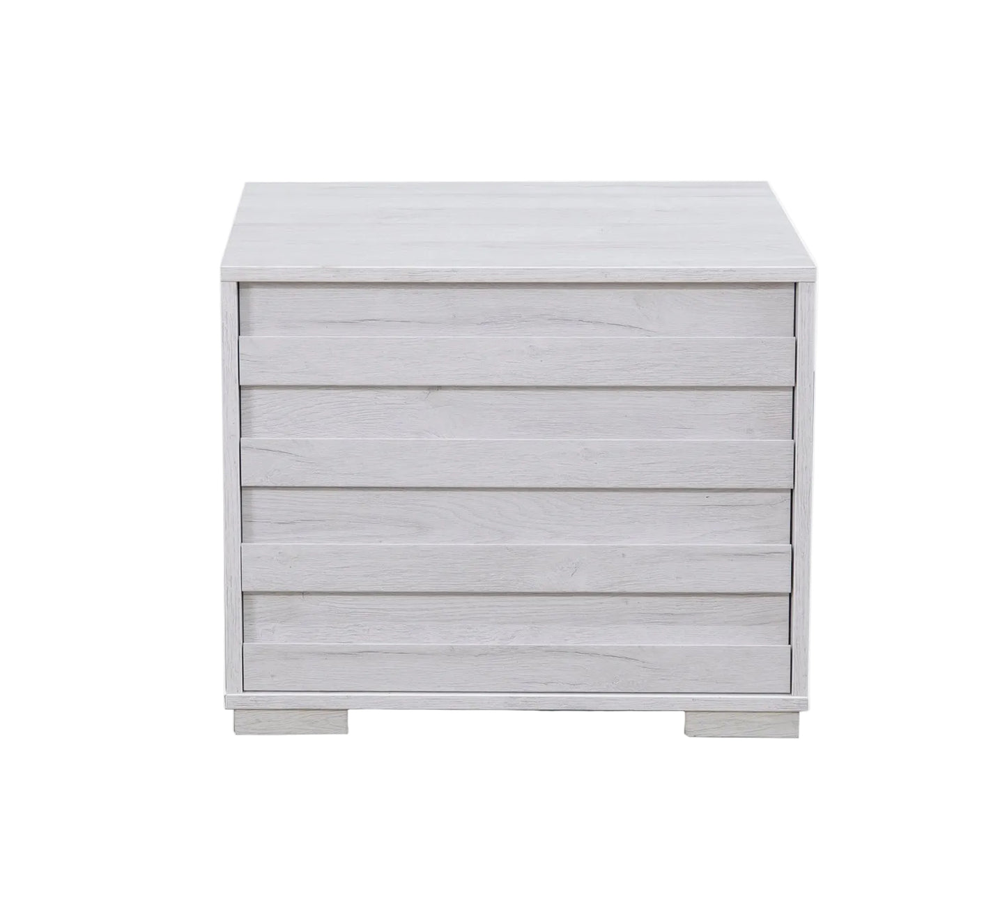 Performa White II 2 Drawer Nightstand