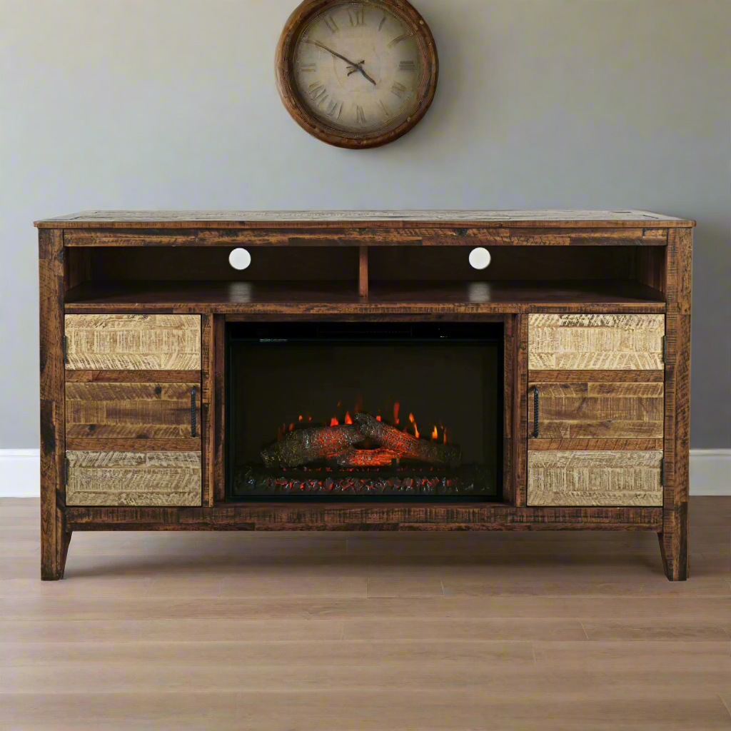 Painted Canyon Fireplace