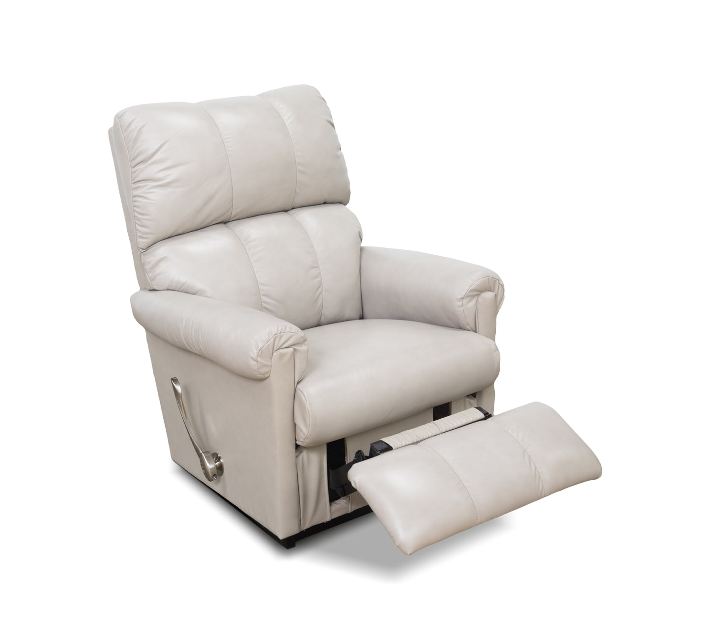 Seasons LA-Z-BOY Taupe Leather Rocker Recliner