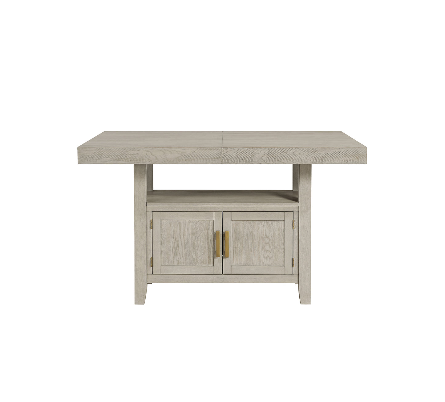 Mesa de mostrador con almacenamiento para pub con luz Garland