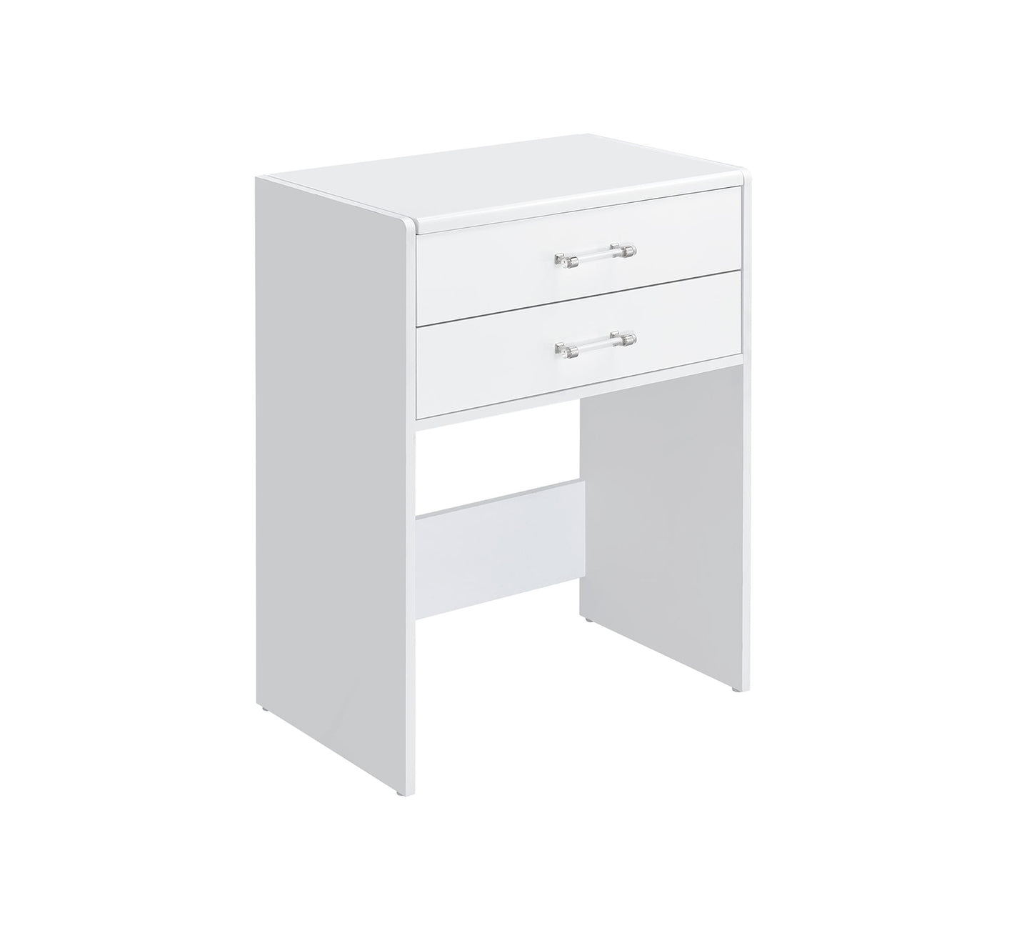Irvine Mini Vanity w/Hidden Stool White