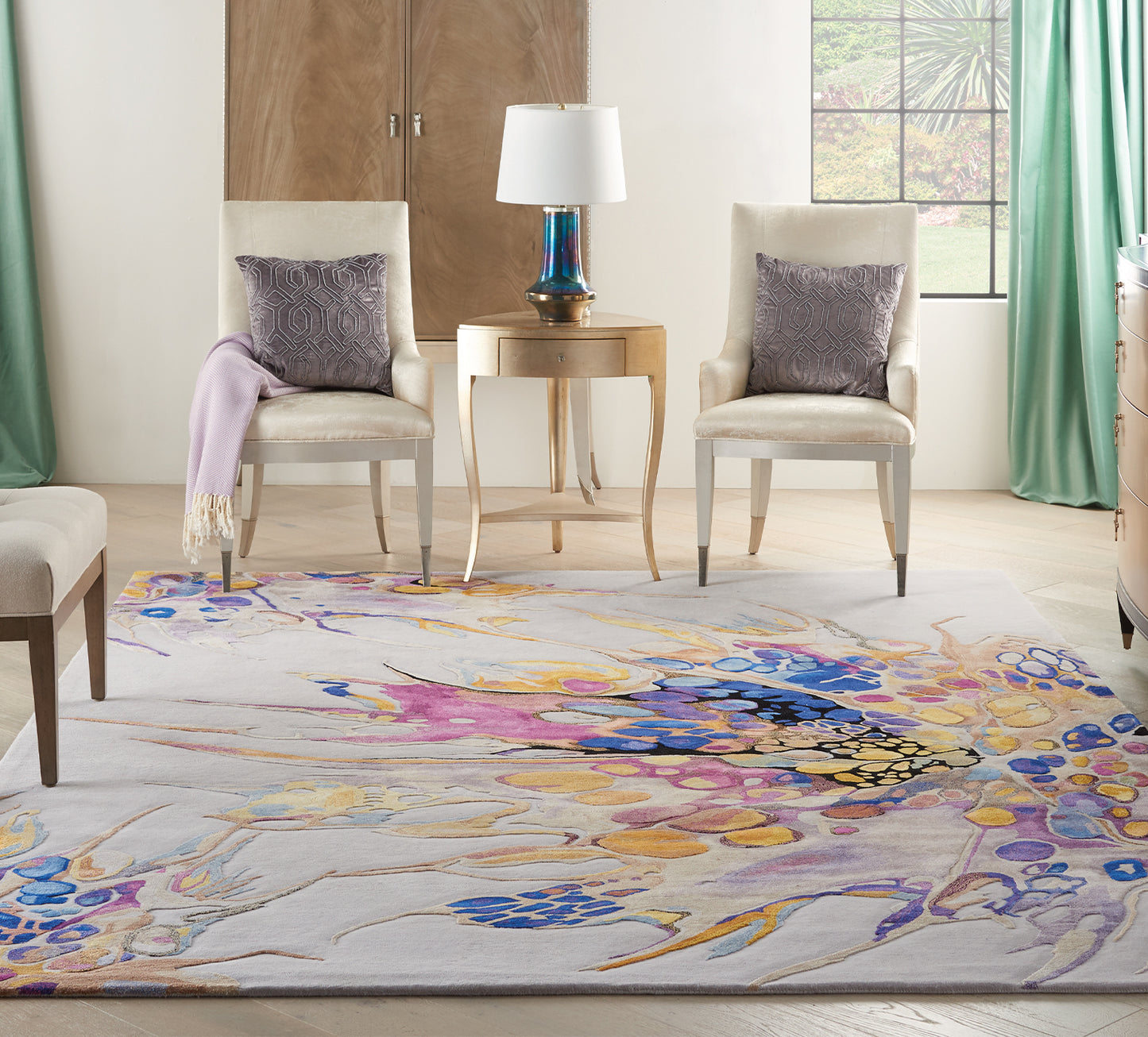 CIELO GRIS LILA 8X10