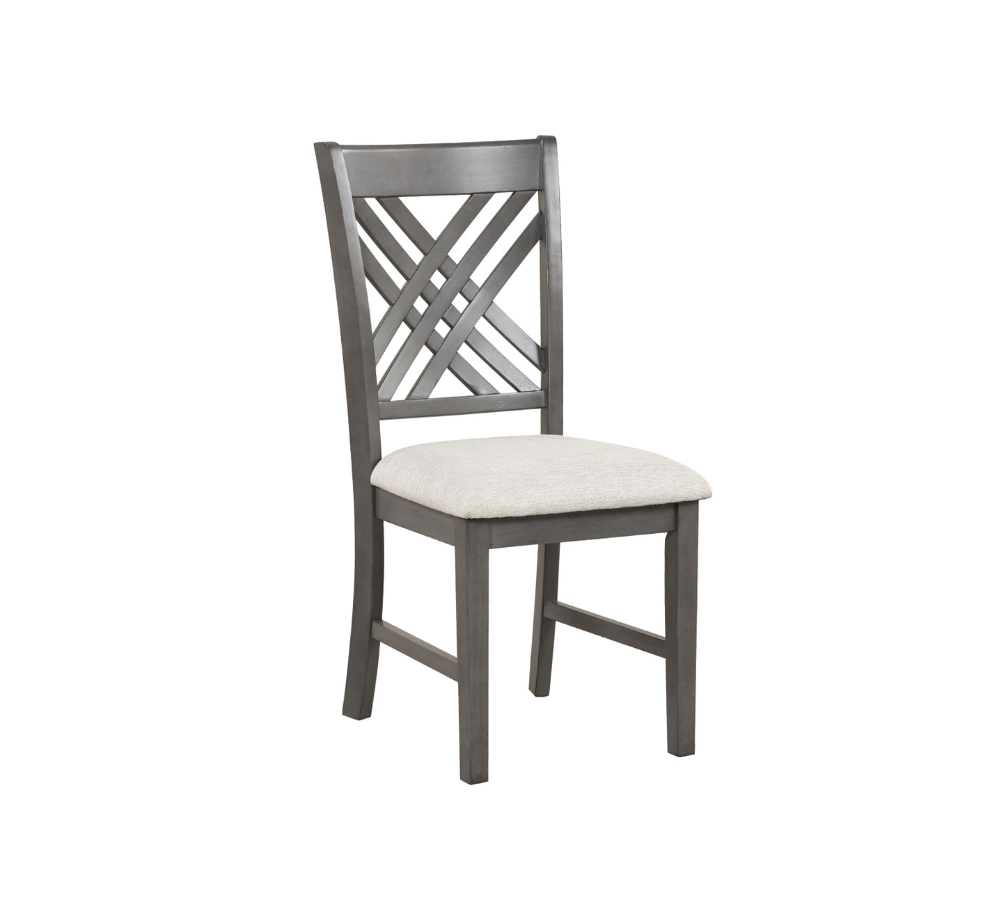 Crosswoods Grey Side Chair