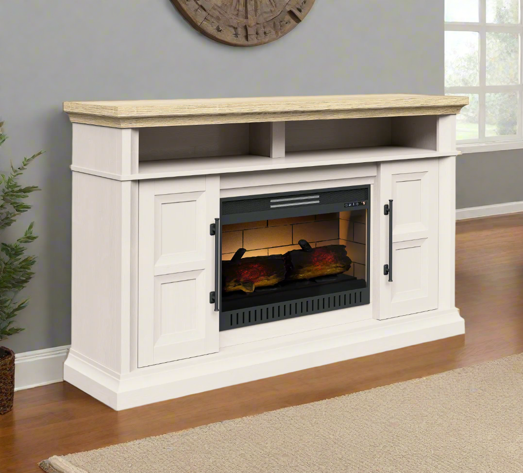 Granger Two Tone Fireplace with 26" Insert"