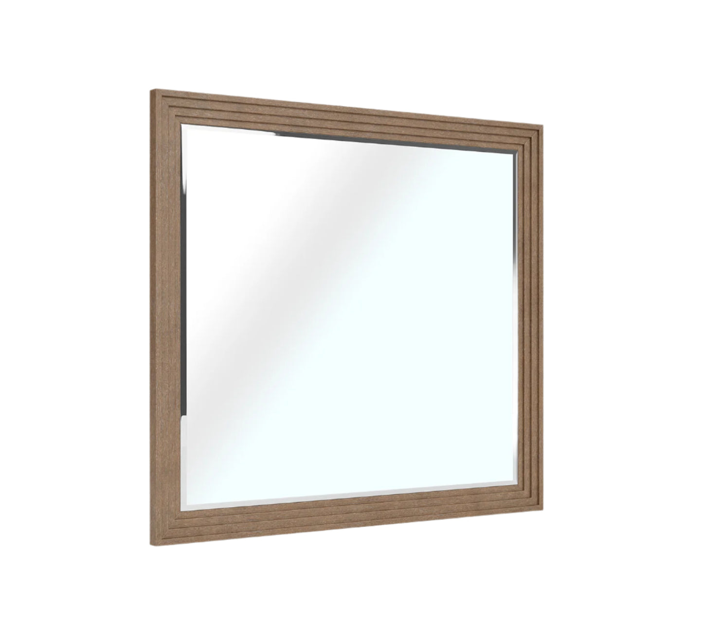 Cascade Brown Landscape Mirror