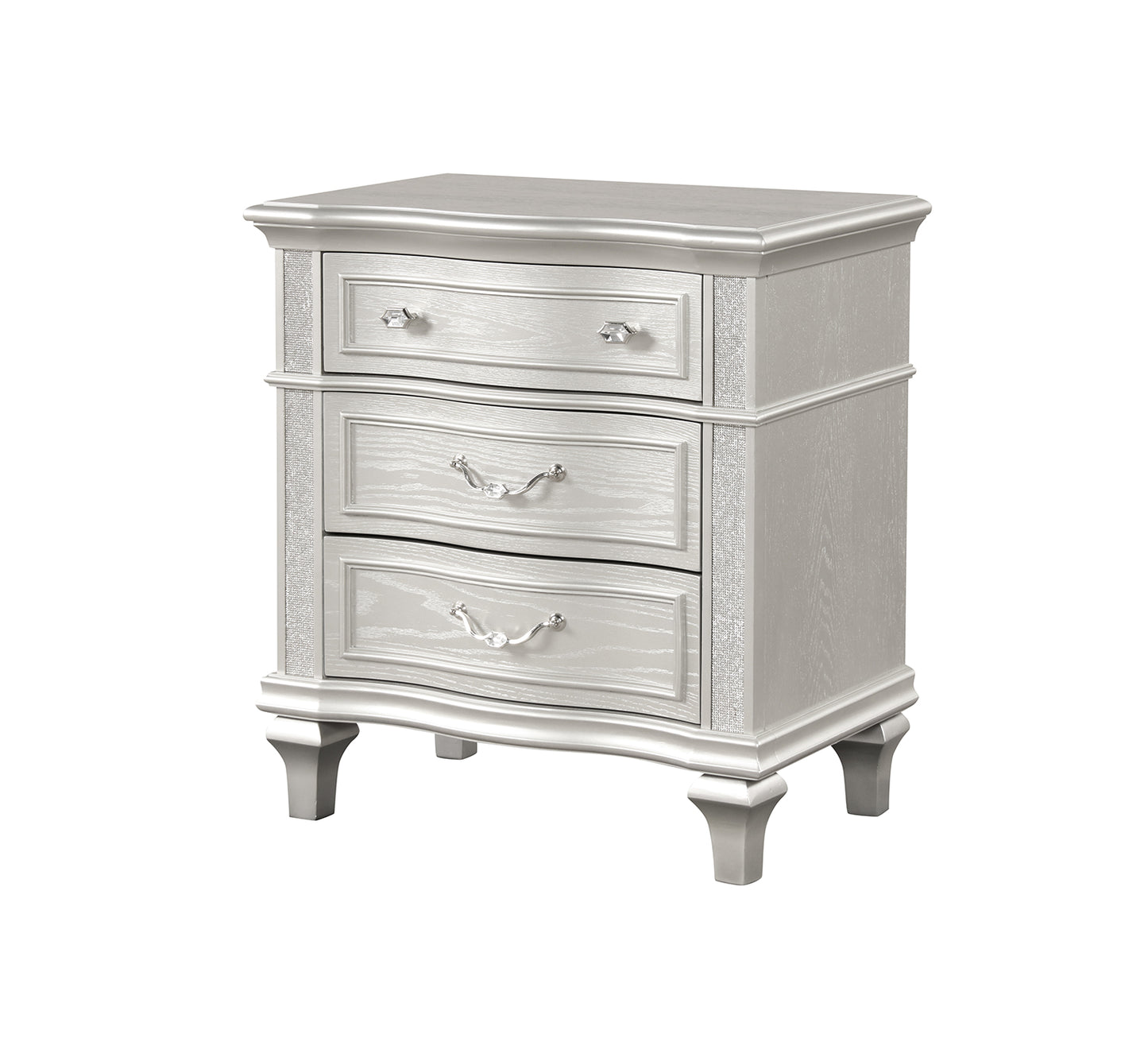 Bridgette 3 Drawer Nightstand