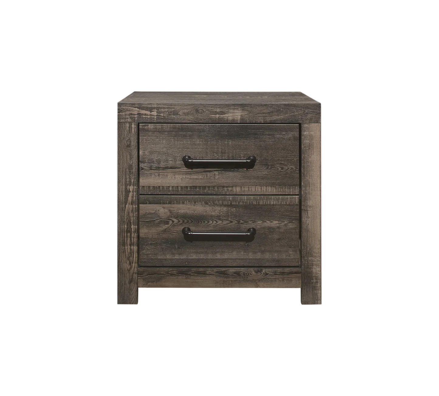 Linwood Dark Oak 2 Drawer Nightstand