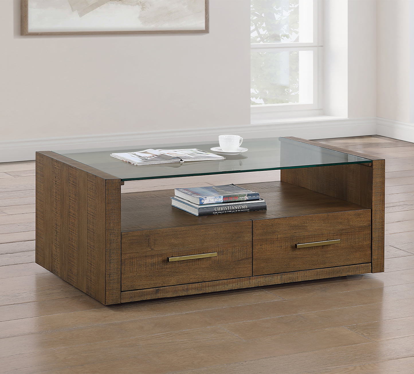 Garland Toffee Cocktail Table