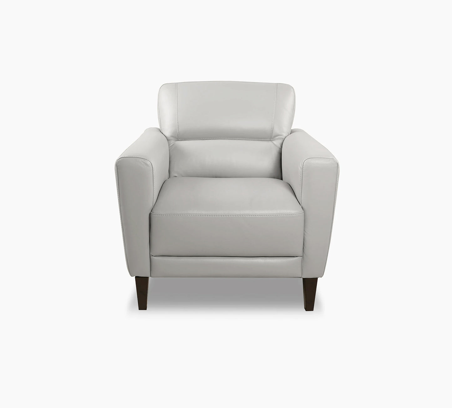 Jasper Grey Leather Chair