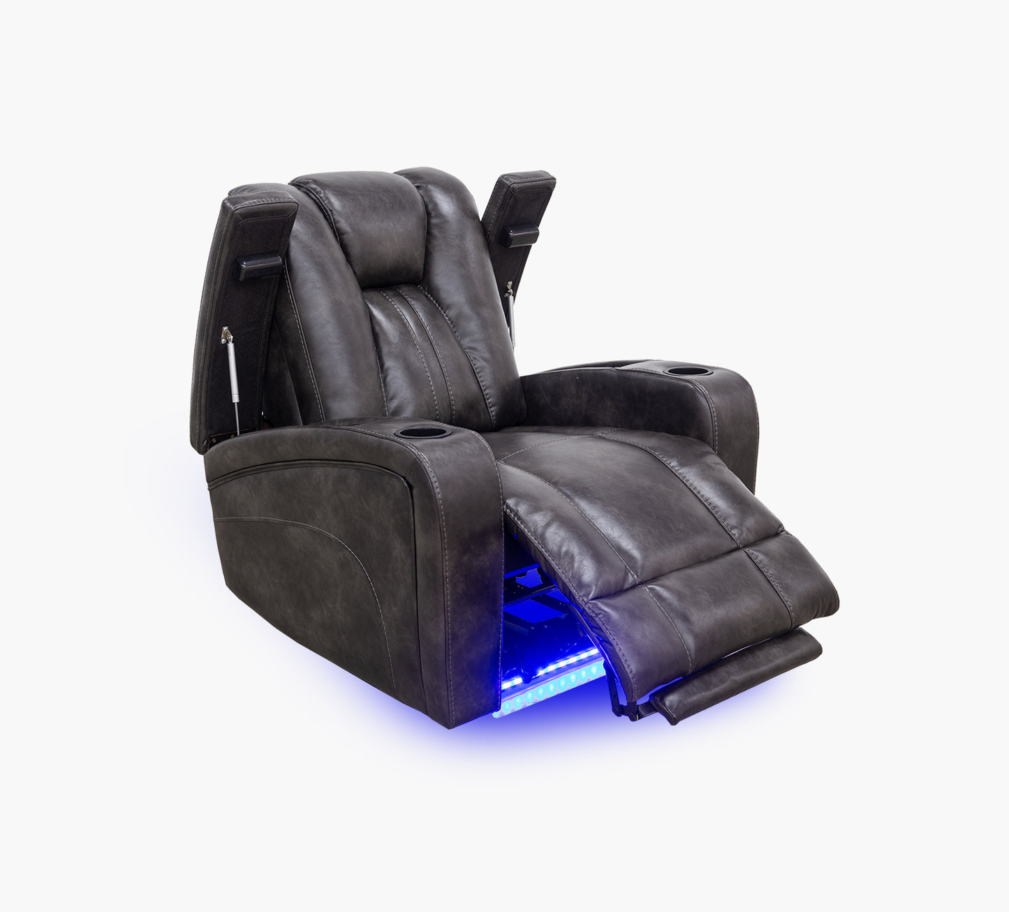 Phantom Steel II Zero Gravity Dual Power Recliner