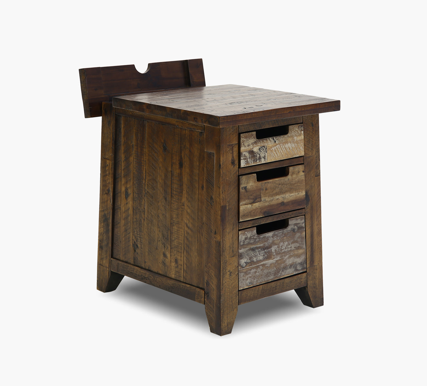 Mesa auxiliar con silla Canyon pintada