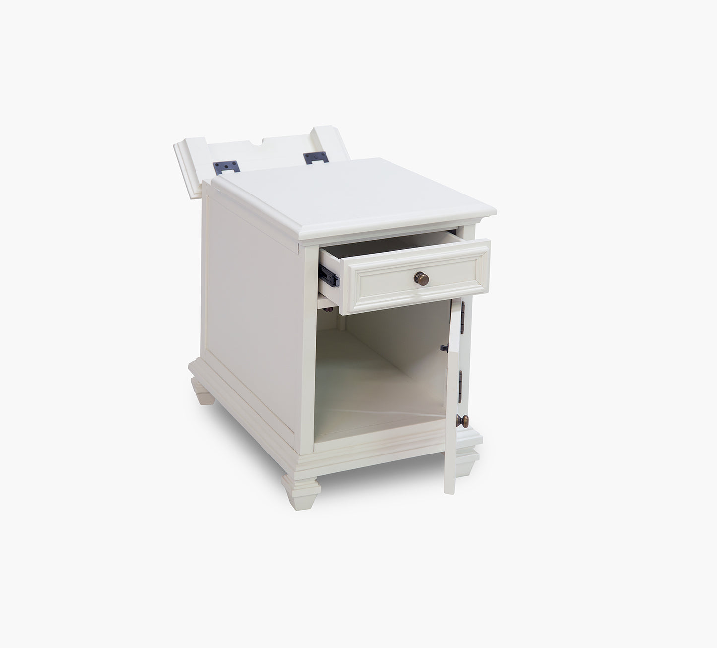 Mesa auxiliar con espacio de almacenamiento Charlestown