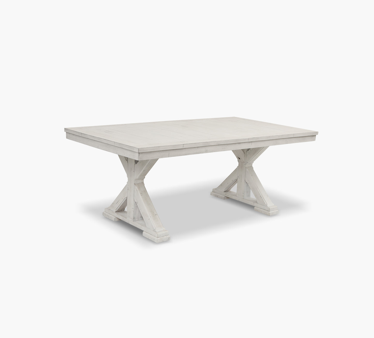 Mesa de comedor con caballete Trina White