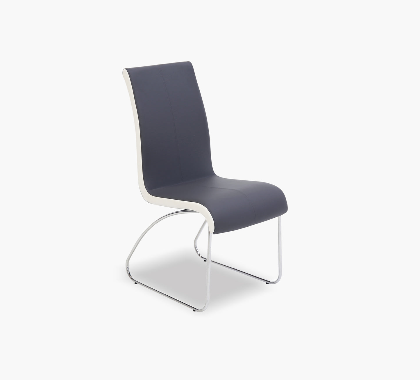 Brielle Side Chair Grey/White