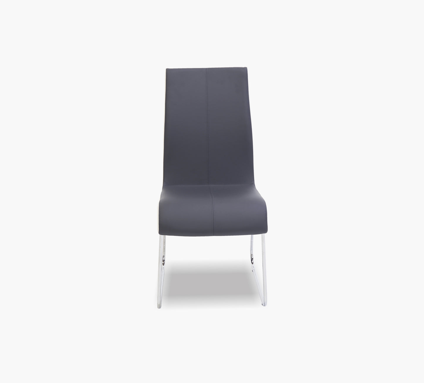 Silla auxiliar Brielle gris/blanca