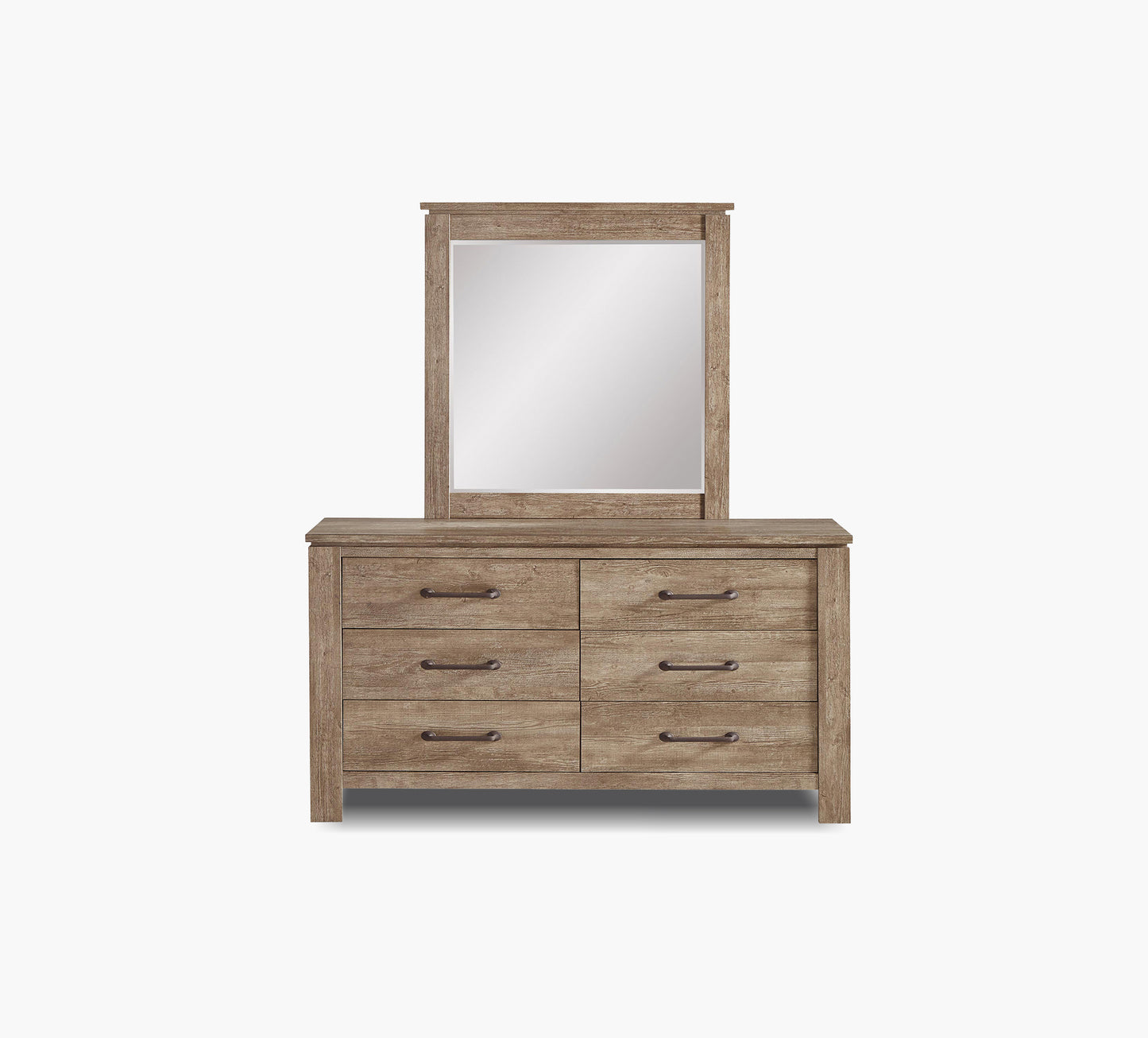 Adorna Pine 66" Dresser"