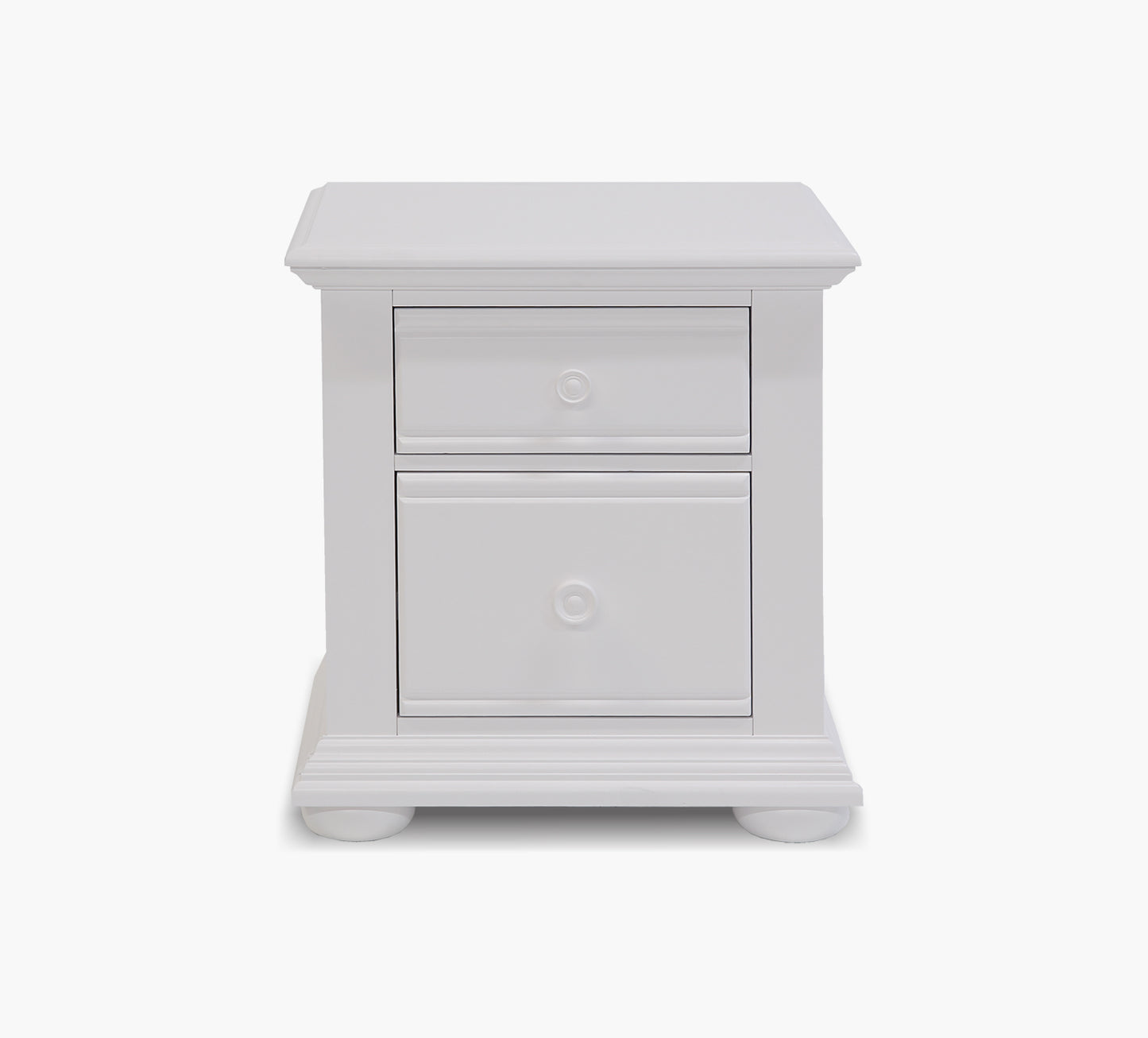 Mesita de noche con dos cajones Summer House