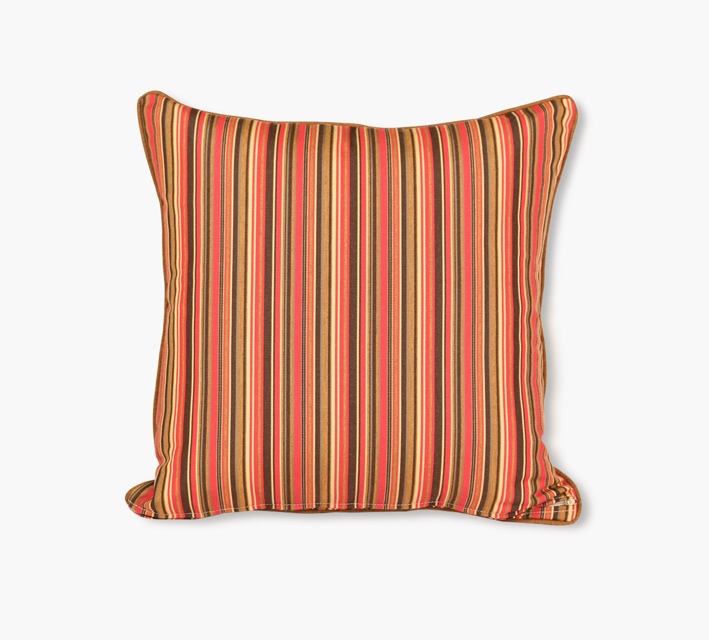Cherry Dorset Brass Reversible Outdoor Throw Pillow