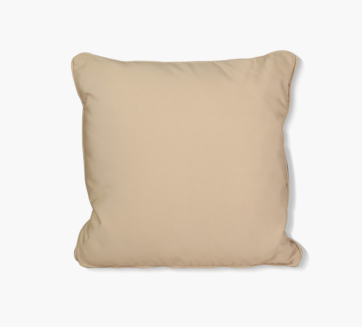 Solana Fiesta Antique Beige Reversible Outdoor Throw Pillow