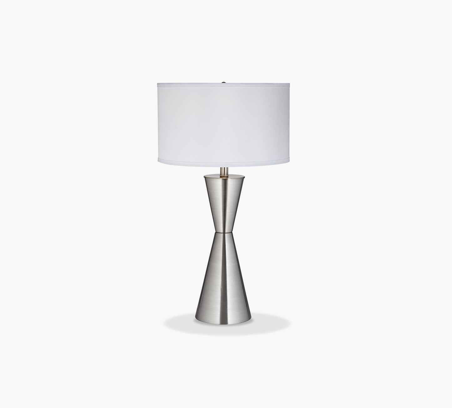 Silver Hour Shape Table Lamp