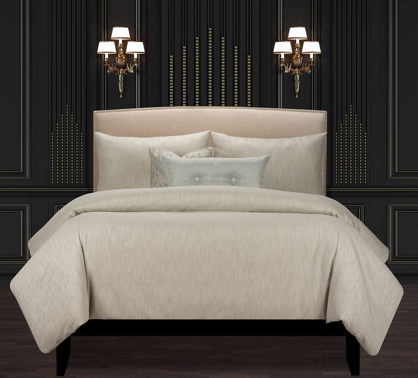 Juego de funda nórdica y relleno de lujo F Scott Fitzgerald Smoke King